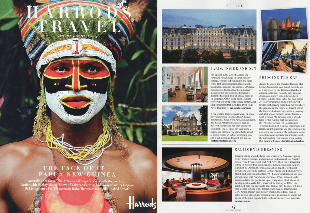 Harrods Travel Magazine Autumn 2014