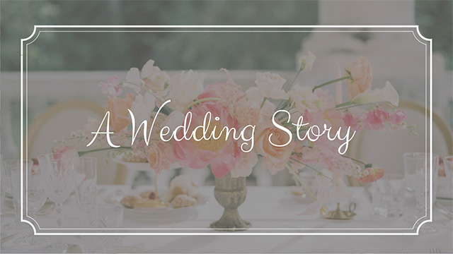 A Wedding Story Offer